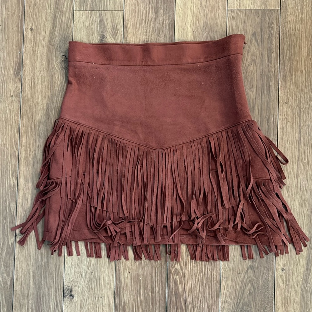 Fringe Altar’d State Skirt - Medium